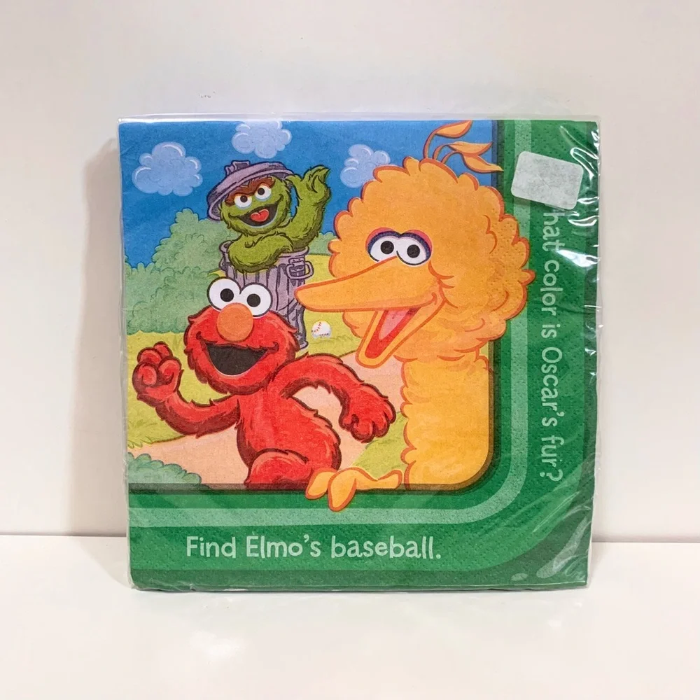 Vintage y2k Sesame Street  napkins